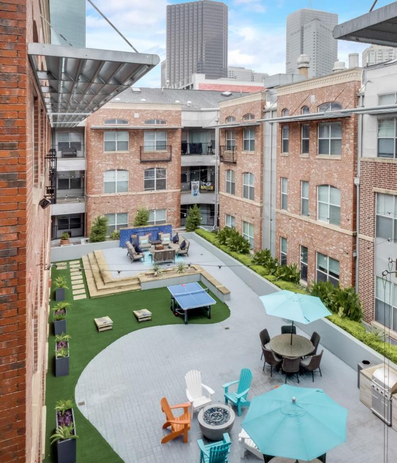 Loft Style 2Br Apt I Dallas City Center I Pool I Gym I Workspace I Pets Leilighet Eksteriør bilde